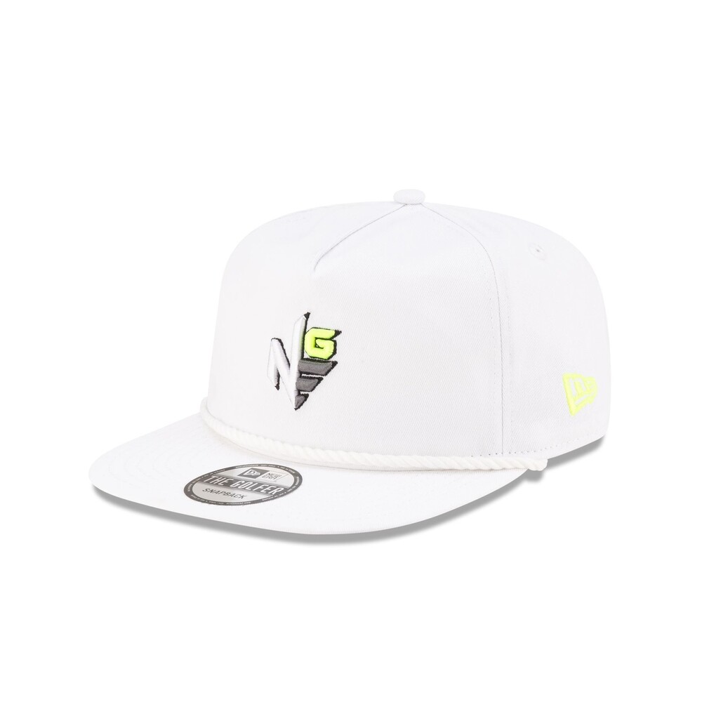 New Era Golf White Logo Golfer Hat - One Size